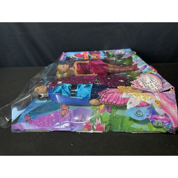 2012 Barbie Doll Mariposa and The Fairy Princess with Boy Prince NIB (dent) B-2 - Picture 8 of 12